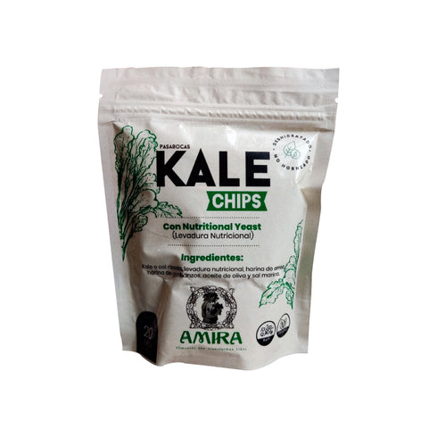 KALE CHIPS NUTRI YEAST LEVADURA NAC 20GR